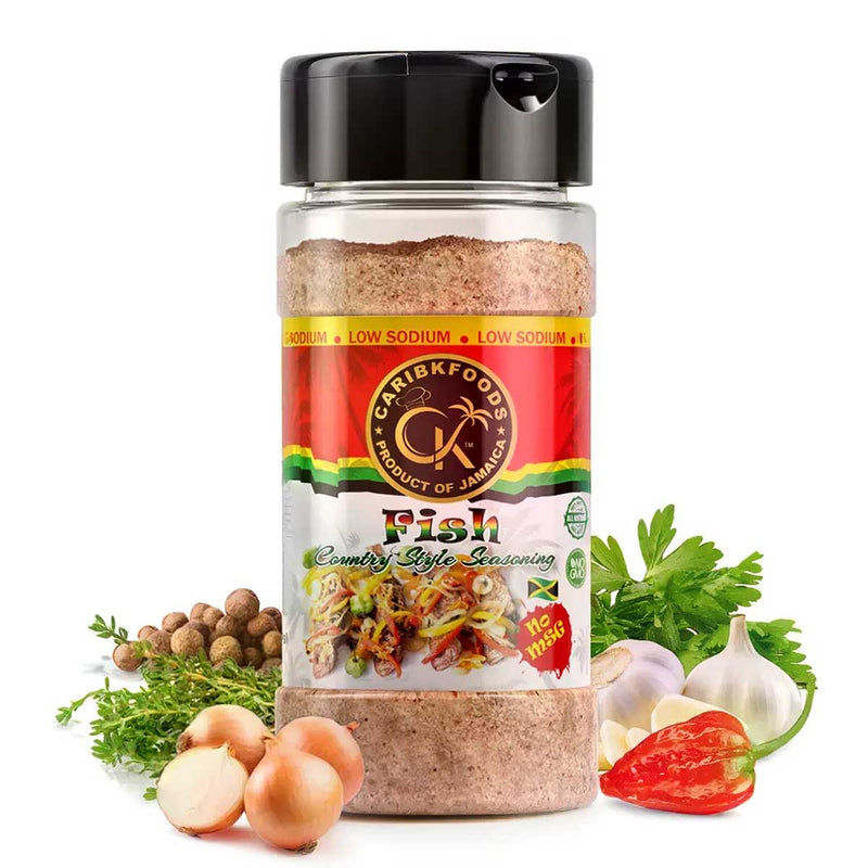 Caribbean Kitchen Fish Seasoning, 4oz - Caribshopper