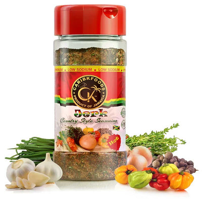 Caribbean Kitchen Hot Jerk Seasoning, 4oz - Caribshopper