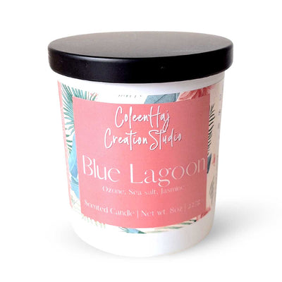 Coleenhaj Blue Lagoon Scented Candle - Caribshopper