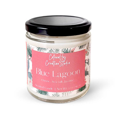 Coleenhaj Blue Lagoon Scented Candle - Caribshopper