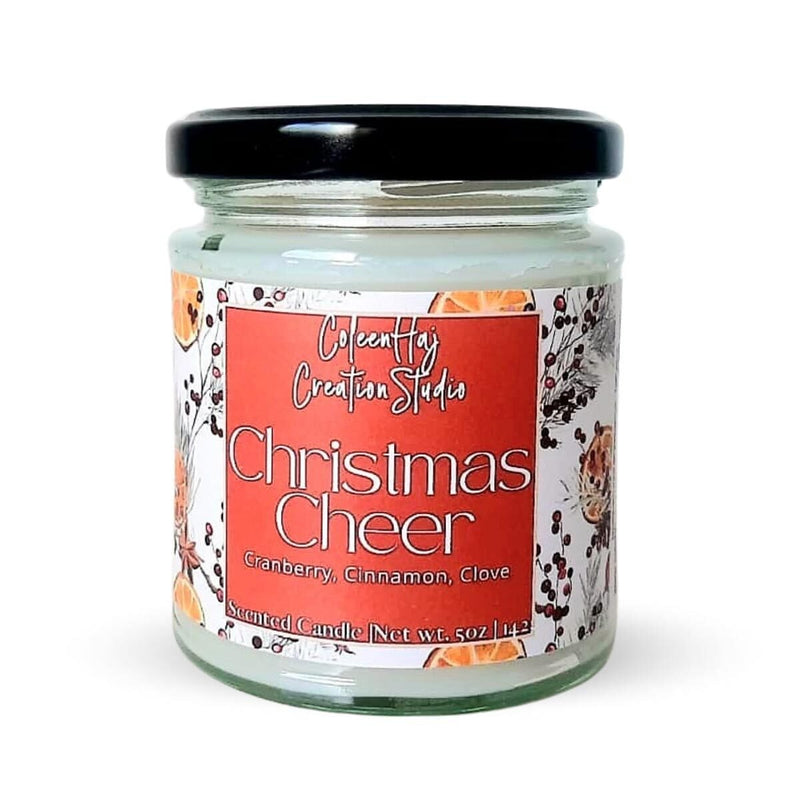 Coleenhaj Christmas Cheer Candle, 5oz - Caribshopper