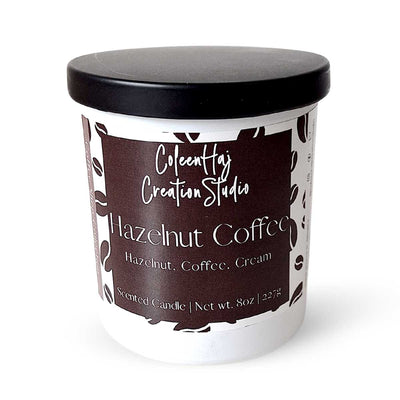 Coleenhaj Hazelnut Coffee Scented Candle - Caribshopper