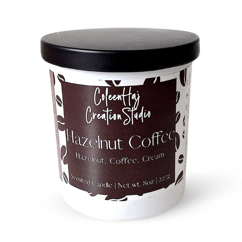 Coleenhaj Hazelnut Coffee Scented Candle - Caribshopper