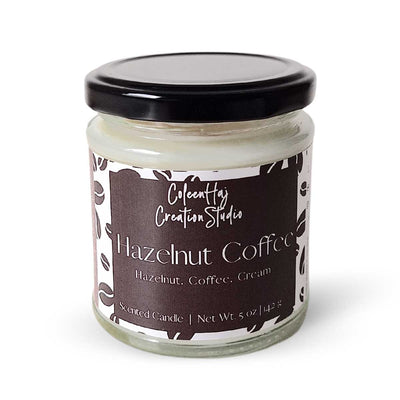 Coleenhaj Hazelnut Coffee Scented Candle - Caribshopper