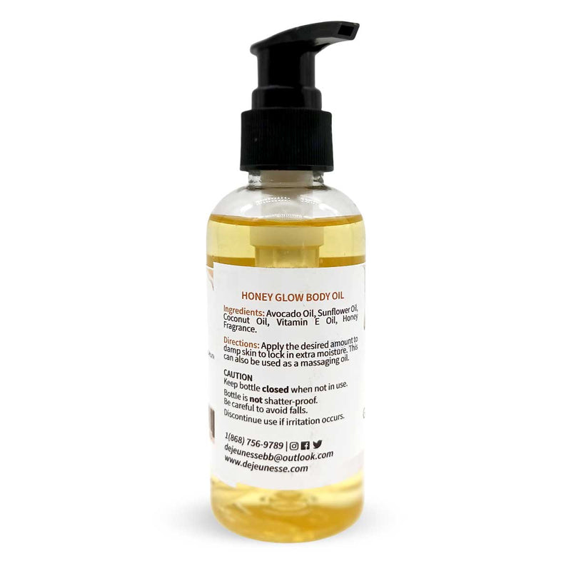 De Jeunesse Honey Glow Body Oil, 4oz - Caribshopper