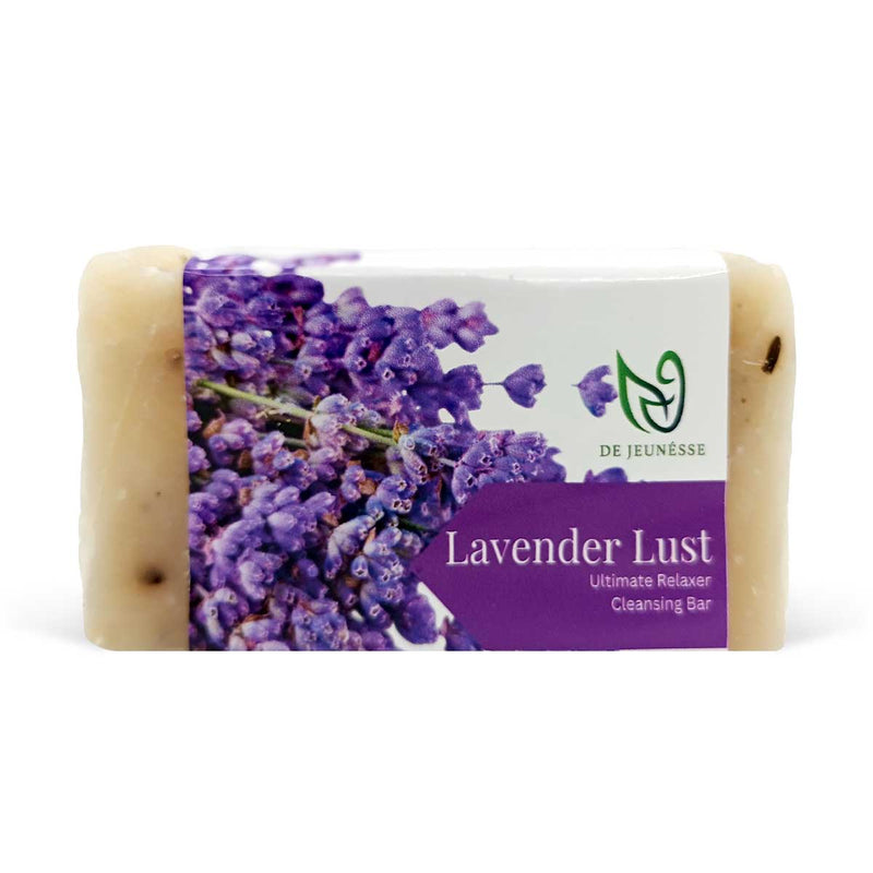 De Jeunesse Lavender Lust Face and Body Cleansing Bar, 5oz - Caribshopper