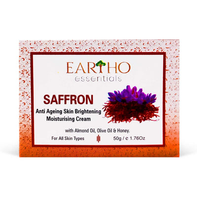 Eartho Essentials Saffron Moisturizing Cream, 50g - Caribshopper