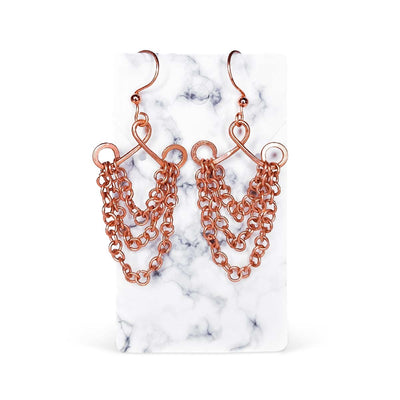 Endoja's Jewellery Chain-Link Earrings - Caribshopper