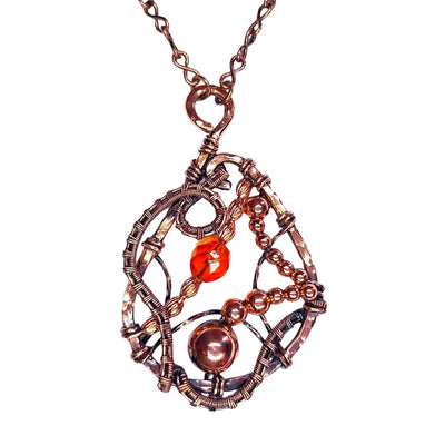 Endoja's Jewellery Entwined Chain & Pendant - Caribshopper