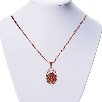 Endoja's Jewellery Goldstone Chain & Pendant - Caribshopper