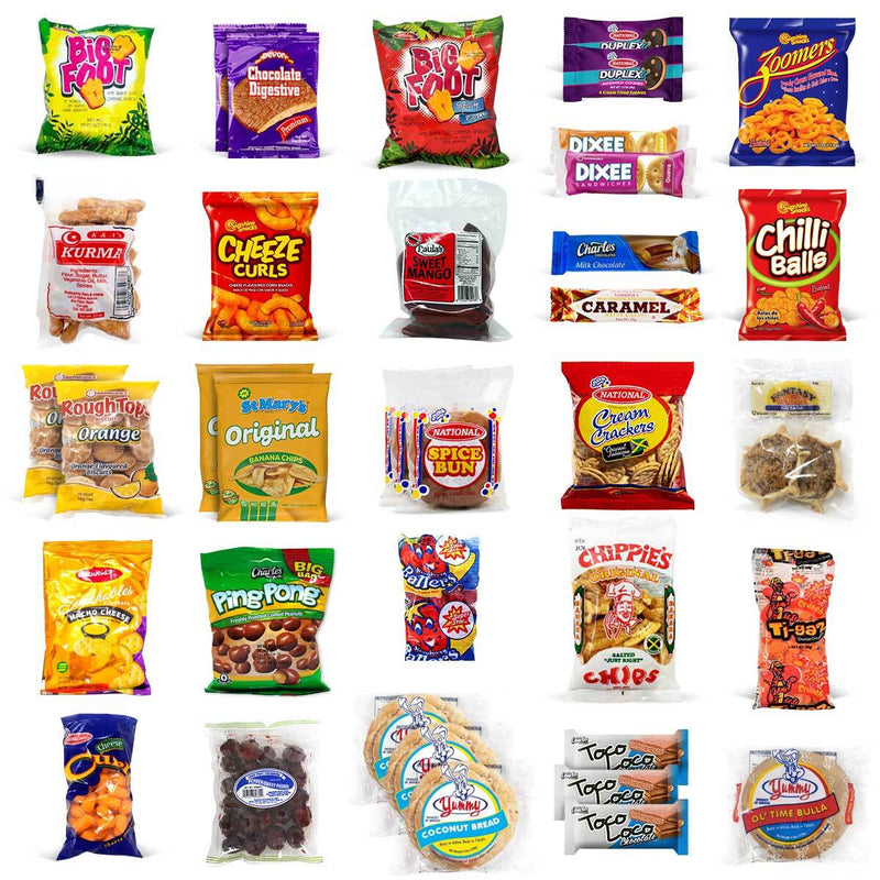 Exotic Caribbean Snacks Bundle - Extreme Edition - Caribshopper