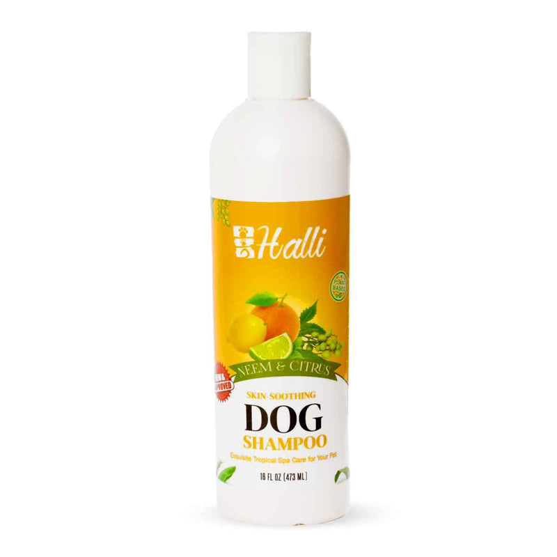 Halli Neem & Citrus Dog Shampoo, 16oz - Caribshopper