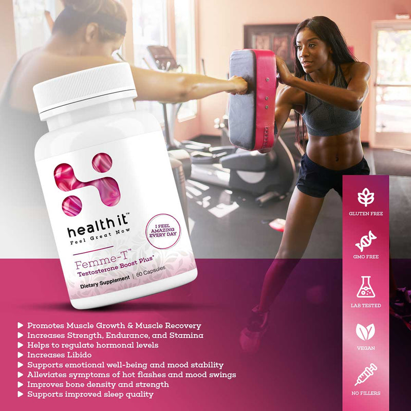 Health It Femme - T, 60 Capsules - Caribshopper