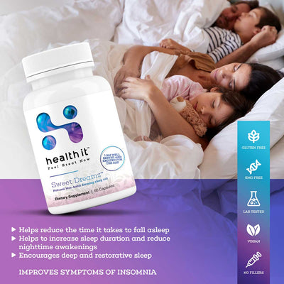 Health It Sweet Dreamz, 60 Capsules - Caribshopper