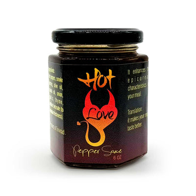 Hot Love Pepper Sauce, 6oz - Caribshopper