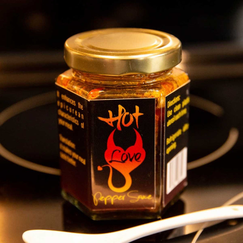 Hot Love Pepper Sauce, 6oz - Caribshopper