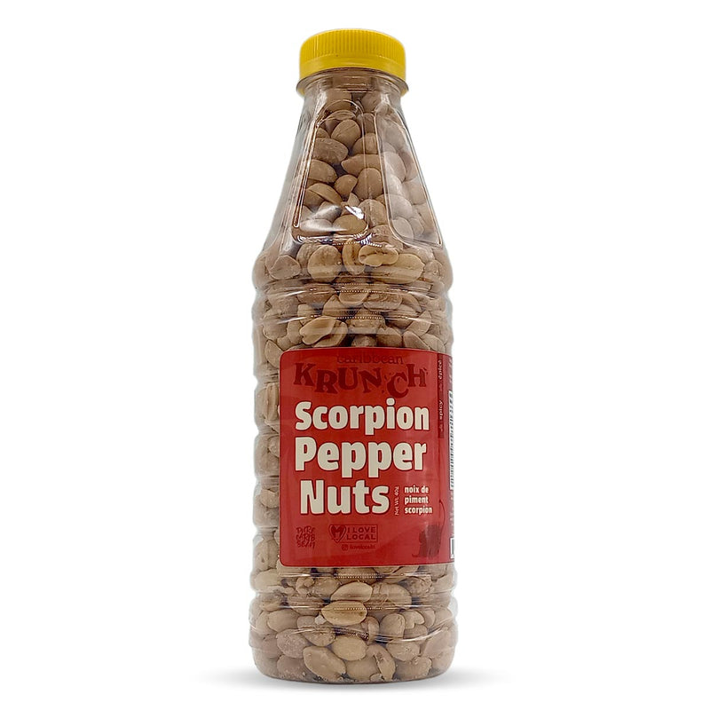 I Love Local Caribbean Krunch Scorpion Pepper Nuts, 12oz - Caribshopper