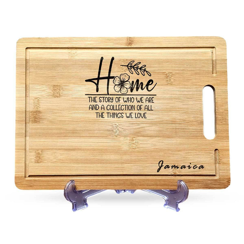 JA Dezines Engraved Cutting Board - Caribshopper