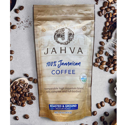 Jahva Coffee 100% Jamaican Coffee, 16oz - Caribshopper