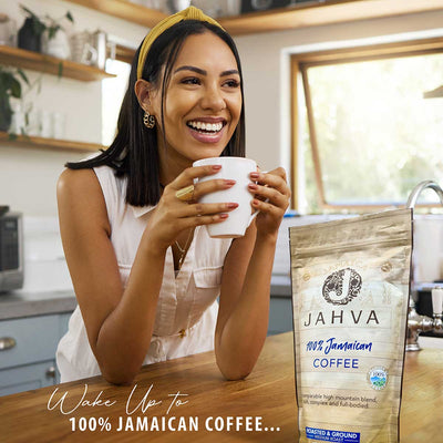 Jahva Coffee 100% Jamaican Coffee, 16oz - Caribshopper