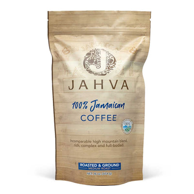 Jahva Coffee 100% Jamaican Coffee, 16oz - Caribshopper