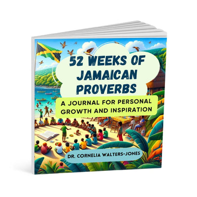 Jamaican Proverbs 52 Weeks Journal Paperback - Caribshopper