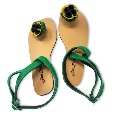 JanDolls Rose Mys Sandals - Caribshopper