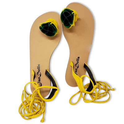 JanDolls Rose Sandals - Caribshopper