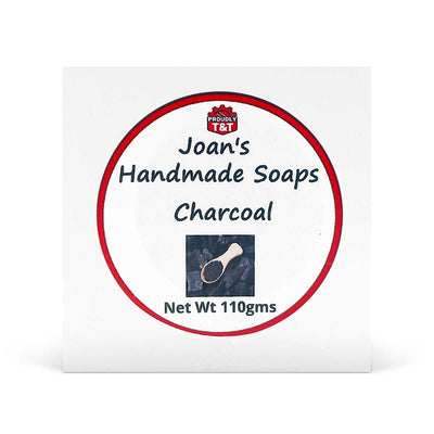 Joan's Handmade Charcoal Bar Soap, 110g - Caribshopper