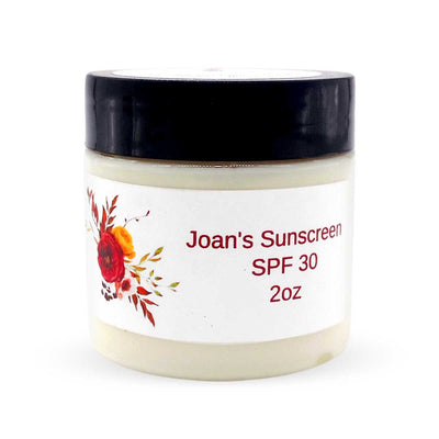 Joan's Handmade Sunscreen SPF 30, 2oz - Caribshopper