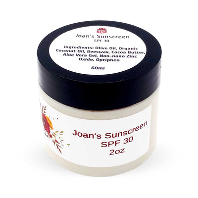 Joan's Handmade Sunscreen SPF 30, 2oz - Caribshopper