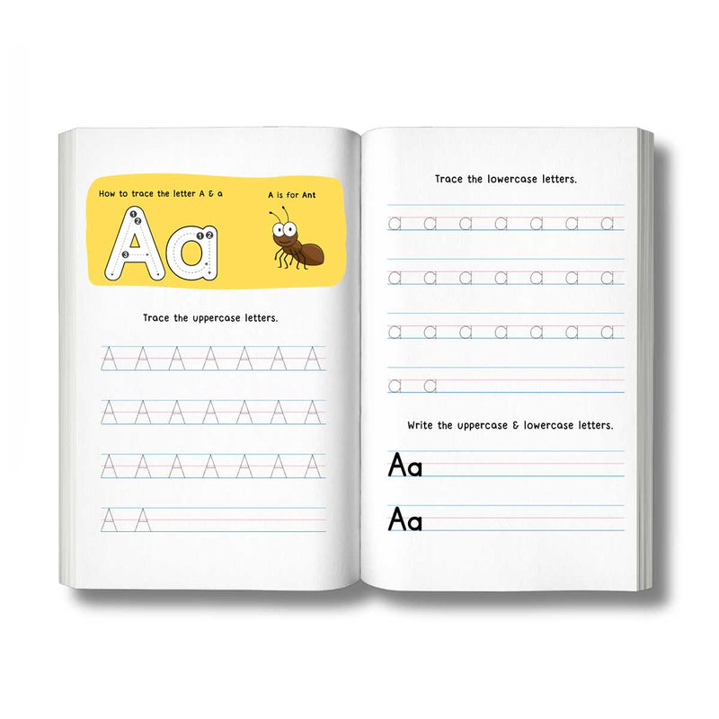 Kids Alphabet Tracing Workbook A - Z - Caribshopper