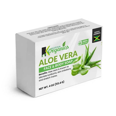 KlutchJa Organics Aloe Vera Face & Body Bar, 4oz - Caribshopper