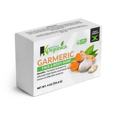 KlutchJa Organics Garmeric Face & Body Bar, 4oz - Caribshopper