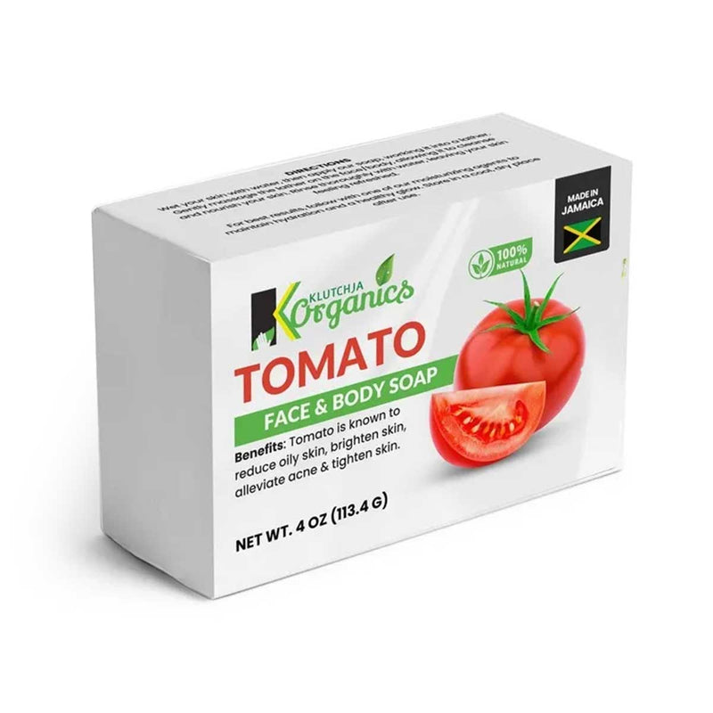 KlutchJa Organics Tomato Face & Body Bar, 4oz - Caribshopper