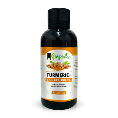 KlutchJa Organics Turmeric Skin Healing Oil, 4oz - Caribshopper