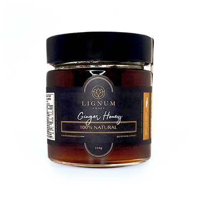 Lignum Honey Ginger Honey, 250g - Caribshopper