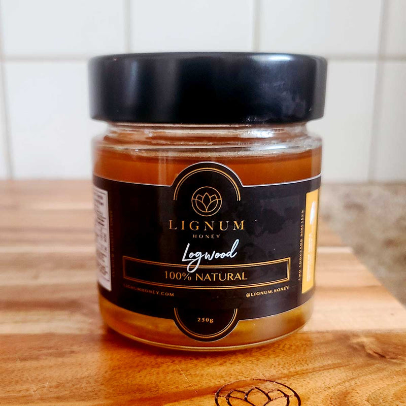 Lignum Honey Logwood Blossom Honey, 250g - Caribshopper