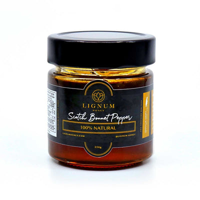 Lignum Honey Scotch Bonnet Pepper Honey, 250g - Caribshopper