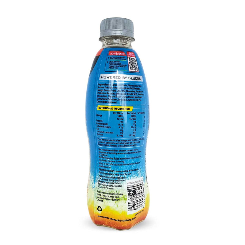 Lucozade Caribbean Fusion, 360ml (3 Pack) - Caribshopper