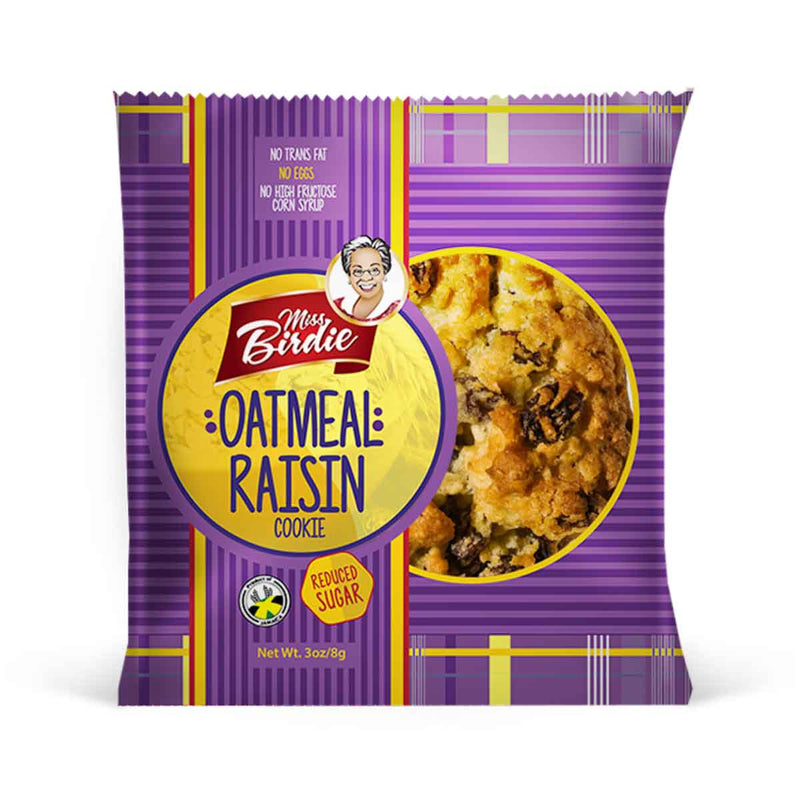 Miss Birdie Oatmeal Raisin Cookie, 35g (3 Pack) - Caribshopper