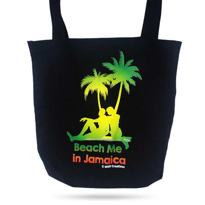 MND Creatives Beach Me in Jamaica Shopping Bag - Caribshopper