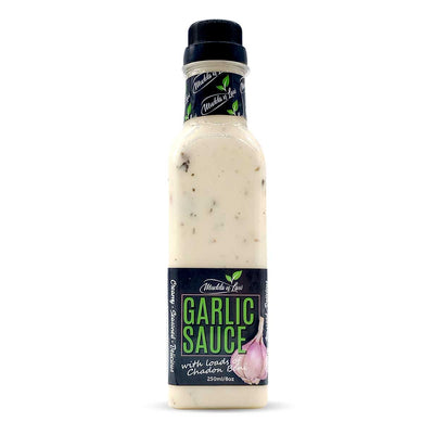 Mudda N Law Garlic Sauce with Loads Chadon Beni, 8oz - Caribshopper