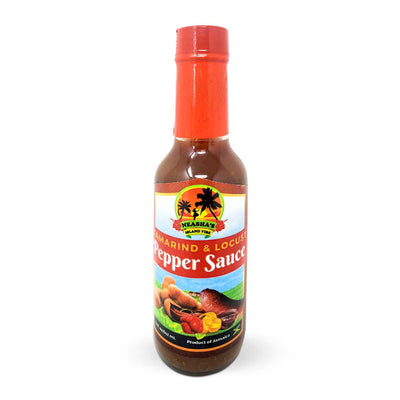 Neasha's Island Vibz Tamarind and Locust Pepper Sauce, 5oz - Caribshopper