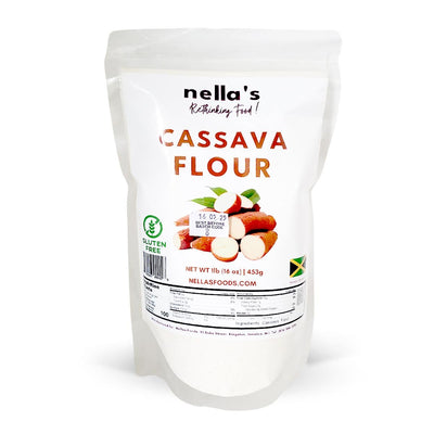 Nella's Tendaronis Cassava Flour, 1Lb - Caribshopper