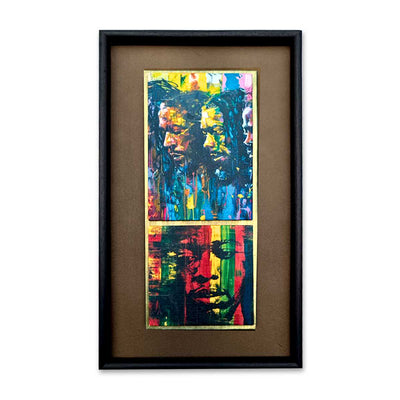 Noah's Gallery Rastafarian Reflections Canvas Print - Caribshopper