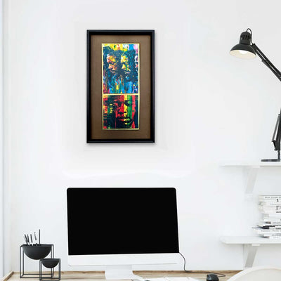 Noah's Gallery Rastafarian Reflections Canvas Print - Caribshopper