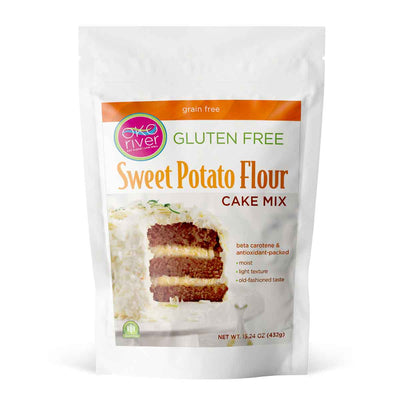 OKO River Sweet Potato Flour Cake Mix, 15.24oz - Caribshopper