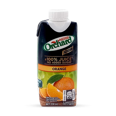 Orchard Premium 100%Orange Juices No Sugar Added, 330ml (3 Pack) - Caribshopper