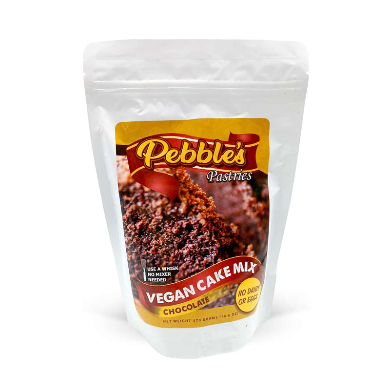 Pebbles Pastries Vegan Chocolate Cake Mix, 470g - Caribshopper